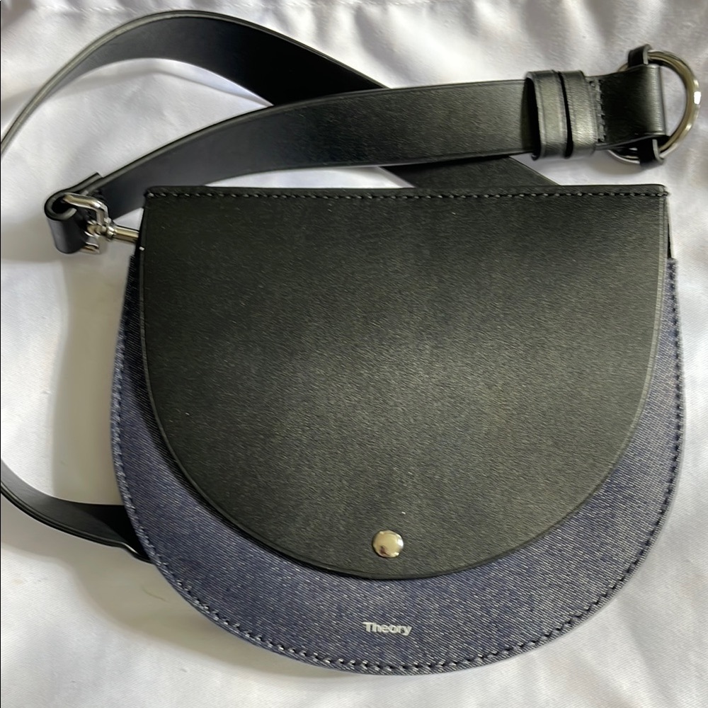 Theory Black and Blue Women's Bag